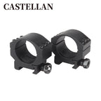 30mm Scope Rings – Low Profile, 6-Bolt Shockproof, Picatinny Rail Mount (Pair)