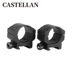 30mm Scope Rings – Low Profile, 6-Bolt Shockproof, Picatinny Rail Mount (Pair)