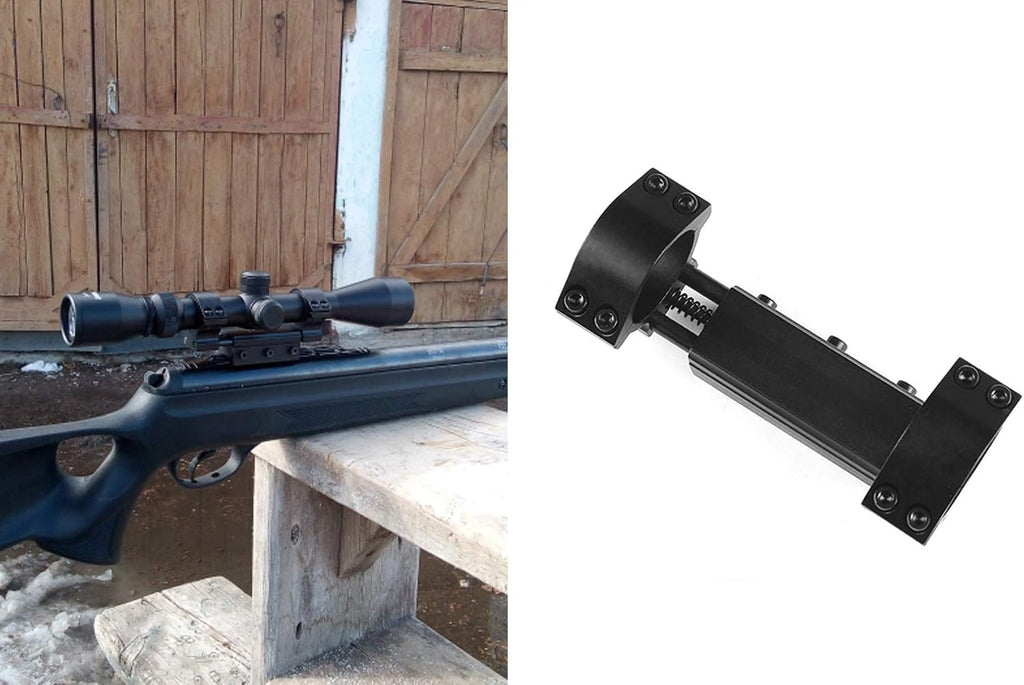 Dual Ring Scope Mount 1"/30mm – Zero Recoil, High Profile 60mm, See-Through, Picatinny Rail