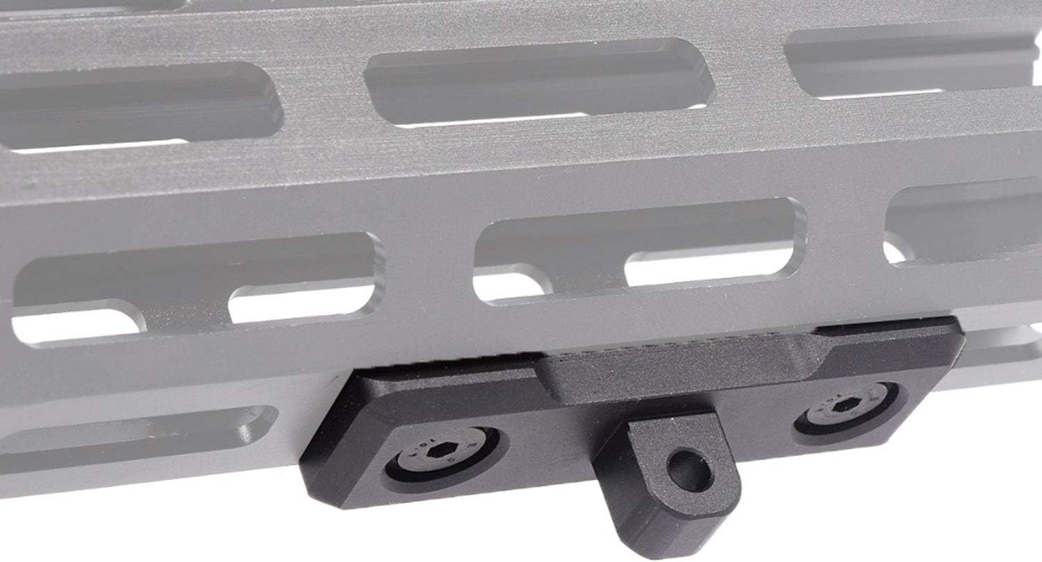Compatible with Mlok Bipod Adapter, Fits Mlok Bipod Mount Mlok Sling Stud 3 T-Nuts 3 Screws and 1 Allen Wrench