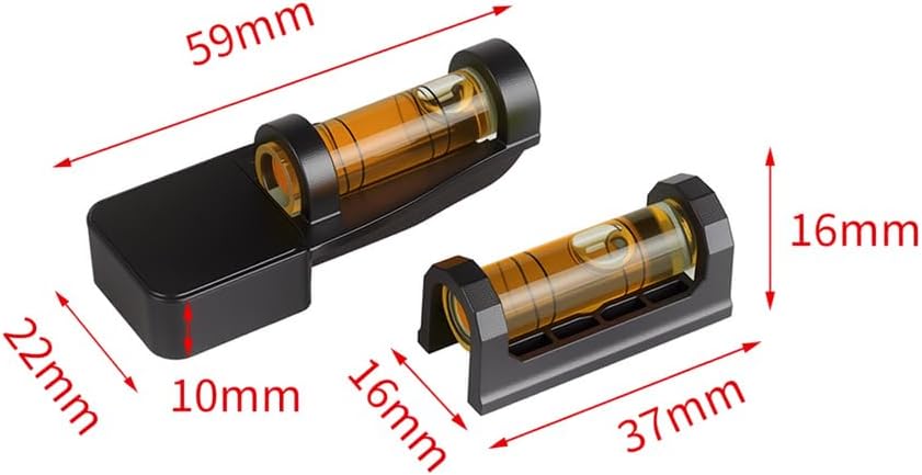 FRSF Professional Magnetic Scope Leveling Kit Scope Bubble Level Tool Scope Mounting Kit