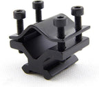 20mm Barrel Rail Mount Tube Adapter, Rifle Gun Laser Flashlight Barrel Clamp, Scope Mount with Barrel Adapter