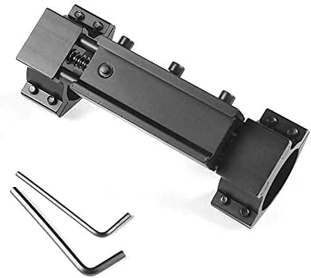 Dual Ring Scope Mount 1"/30mm – Zero Recoil, High Profile 60mm, See-Through, Picatinny Rail