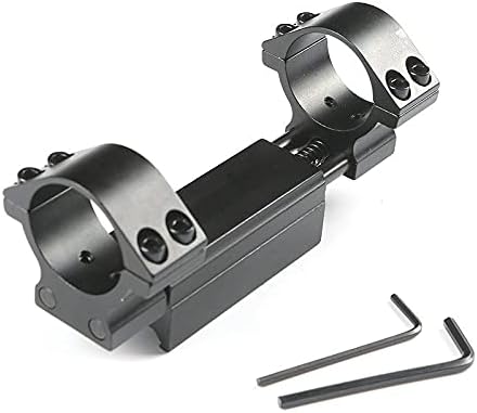 Dual Ring Scope Mount 1"/30mm – Zero Recoil, High Profile 60mm, See-Through, Picatinny Rail