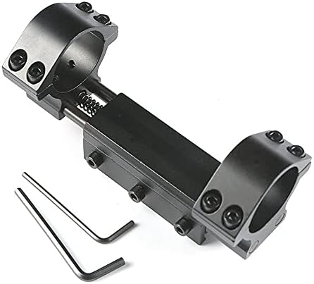 Dual Ring Scope Mount 1"/30mm – Zero Recoil, High Profile 60mm, See-Through, Picatinny Rail