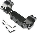 Dual Ring Scope Mount 1"/30mm – Zero Recoil, High Profile 60mm, See-Through, Picatinny Rail