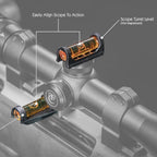 FRSF Professional Magnetic Scope Leveling Kit Scope Bubble Level Tool Scope Mounting Kit