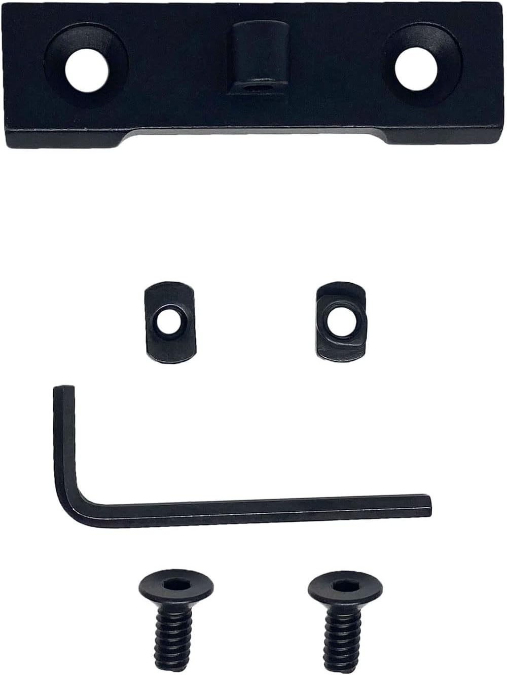 Compatible with Mlok Bipod Adapter, Fits Mlok Bipod Mount Mlok Sling Stud 3 T-Nuts 3 Screws and 1 Allen Wrench