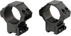 30mm Scope Rings – Low Profile, 11mm Dovetail / 3/8" Grooved Receiver, Steel Recoil Key