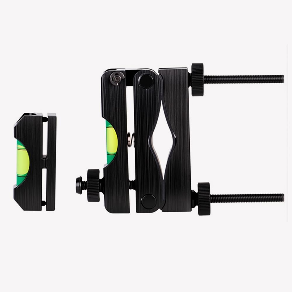 Reticle Leveling Tool, Scope Crosshair Leveling Instrument Angle Leveler Fixture Scope Megnet Bubble Level (Black)