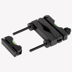 Reticle Leveling Tool, Scope Crosshair Leveling Instrument Angle Leveler Fixture Scope Megnet Bubble Level (Black)