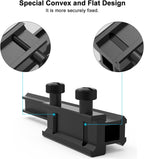 Riser Mount, Tactical High Profile Picatinny Weaver Rail Flat Top Mount Adaptor and Riser for Scopes and Optics, 1" H x 5.7" L, 14 Slots