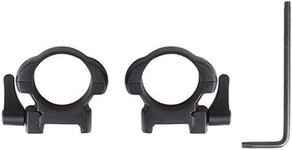 30mm QD Steel Scope Ring Mounts – Quick Detach for Picatinny Rail