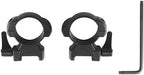 30mm QD Steel Scope Ring Mounts – Quick Detach Picatinny Rail, 49mm High