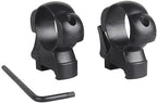30mm QD Steel Scope Ring Mounts – Quick Detach Picatinny Rail, 49mm High