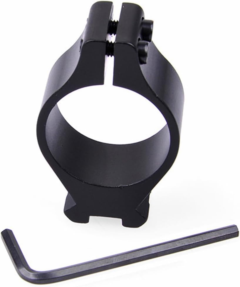 30mm/34mm/40mm Aluminum Flashlight Mount Clamp with Stainless Steel Screws