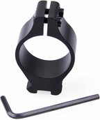30mm/34mm/40mm Aluminum Flashlight Mount Clamp with Stainless Steel Screws