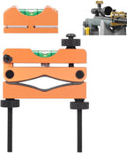Reticle Leveling Tool, Scope Crosshair Leveling Instrument Angle Leveler Fixture Scope Megnet Bubble Level (Gold)