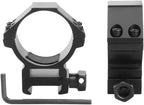 34/35mm Aluminum Scope Ring Mounts – 55mm High, Fits 21mm Picatinny/Weaver Rail