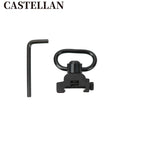 Sling Swivel Adapter for 20mm Picatinny Rail — Alloy Mount, Silent Operation, 2-Pack