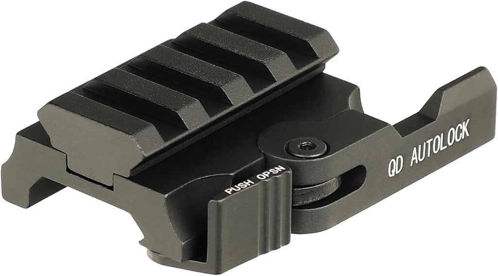 Castellan 0.5" Quick-Release Picatinny Riser Mount — Aircraft Aluminum