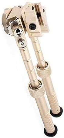 Tactical Bipod, 6.5-9 Inches Picatinny Bipod with CNC QD Lever Mount, Lightweight and Stable Design, Adjustable Bipod 360 Degree Rotation,with ADM Joystick