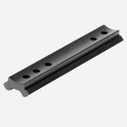 Curved Bottom Low Profile Top Rail Picatinny/Weaver Rail Mount Bases，for Red Dots Mounting Scopes Optics Scope (Black, Dovetail to Weaver Rail Converter)