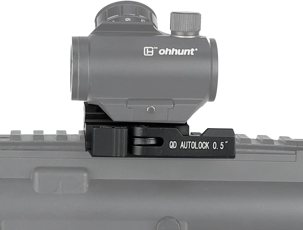 Castellan 0.5" Quick-Release Picatinny Riser Mount — Aircraft Aluminum