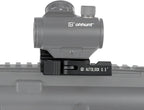 Castellan 0.5" Quick-Release Picatinny Riser Mount — Aircraft Aluminum