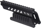 Remington 870 & 870 DM Saddle Scope Mount – 14-Slot 6" Picatinny Rail, Skeleton Aluminum for 12 Gauge