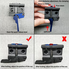 Castellan 0.5" Quick-Release Picatinny Riser Mount — Aircraft Aluminum