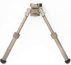 Tactical Bipod, 6.5-9 Inches Picatinny Bipod with CNC QD Lever Mount, Lightweight and Stable Design, Adjustable Bipod 360 Degree Rotation,with ADM Joystick