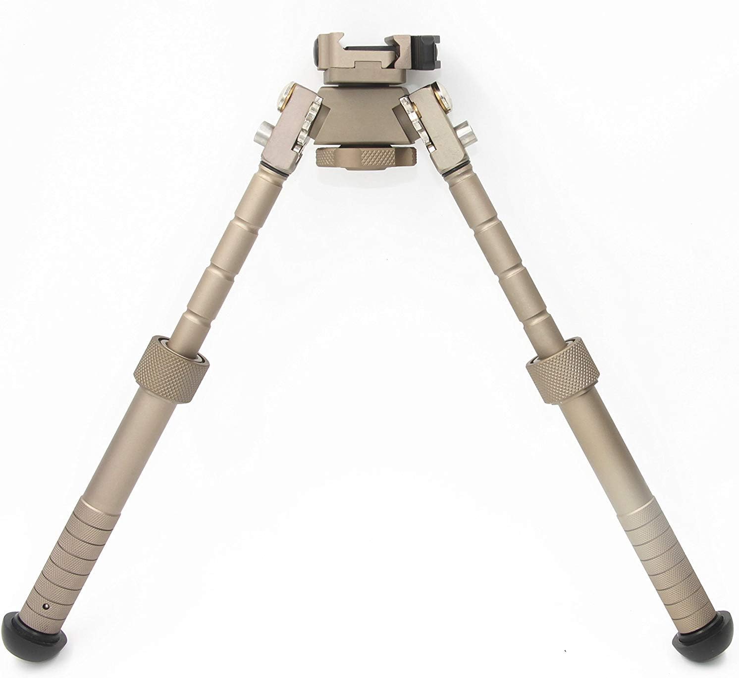 Tactical Bipod, 6.5-9 Inches Picatinny Bipod with CNC QD Lever Mount, Lightweight and Stable Design, Adjustable Bipod 360 Degree Rotation,with ADM Joystick
