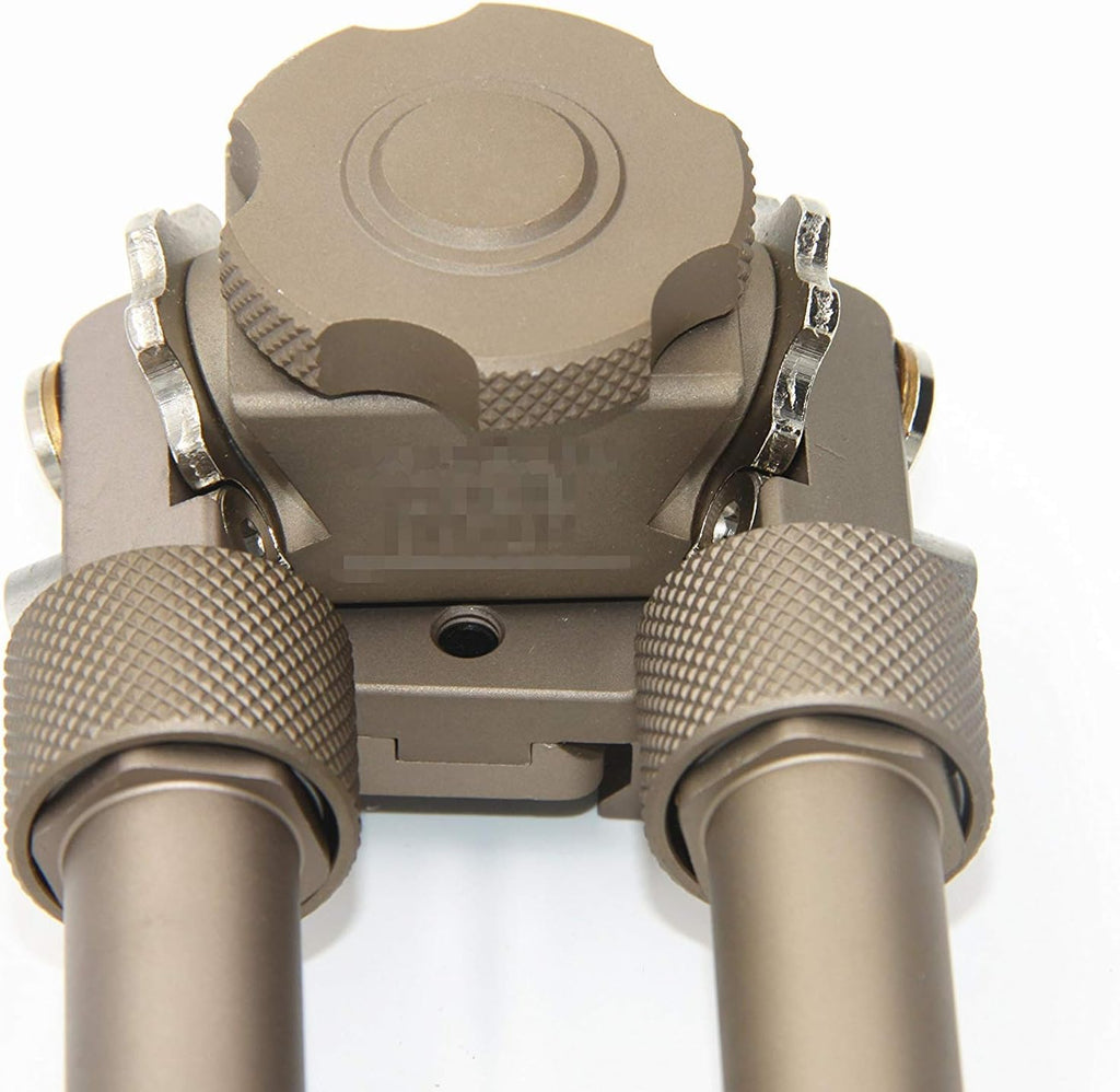 Tactical Bipod, 6.5-9 Inches Picatinny Bipod with CNC QD Lever Mount, Lightweight and Stable Design, Adjustable Bipod 360 Degree Rotation,with ADM Joystick