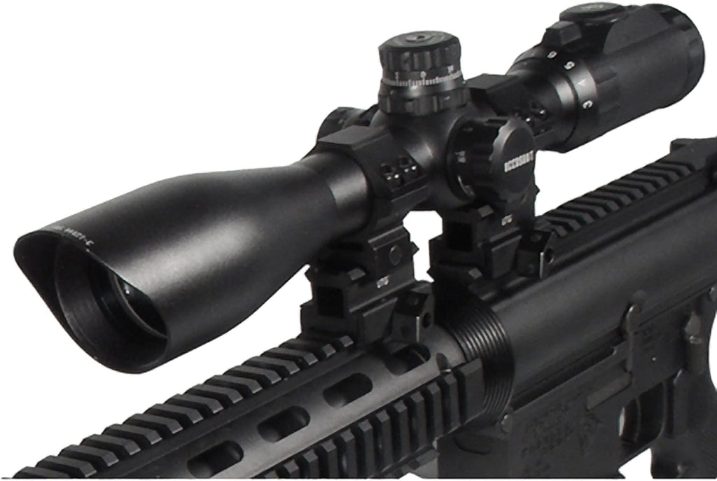 Castellan 30mm High-Profile Picatinny Riser Mount — 3-Slot, 2-Piece Set