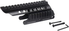 Remington 870 & 870 DM Saddle Scope Mount – 14-Slot 6" Picatinny Rail, Skeleton Aluminum for 12 Gauge