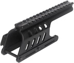 Remington 870 & 870 DM Saddle Scope Mount – 14-Slot 6" Picatinny Rail, Skeleton Aluminum for 12 Gauge