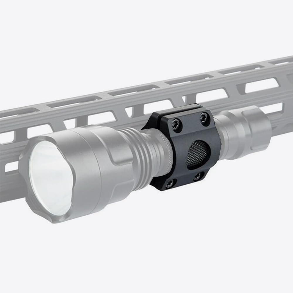 25.4mm Diameter Flashlight Mount 1 inch M Lock Light Mount Compatible with M Lock Rail Systems