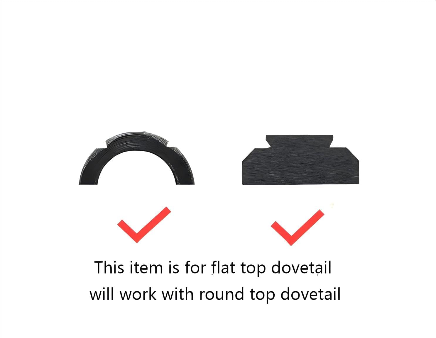 Castellan 11mm Dovetail to 20mm Picatinny Rail Adapter — Aircraft Aluminum