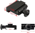 Castellan 11mm to 20mm Dovetail to Picatinny Rail Adapter — Quick-Release, 2-Pack