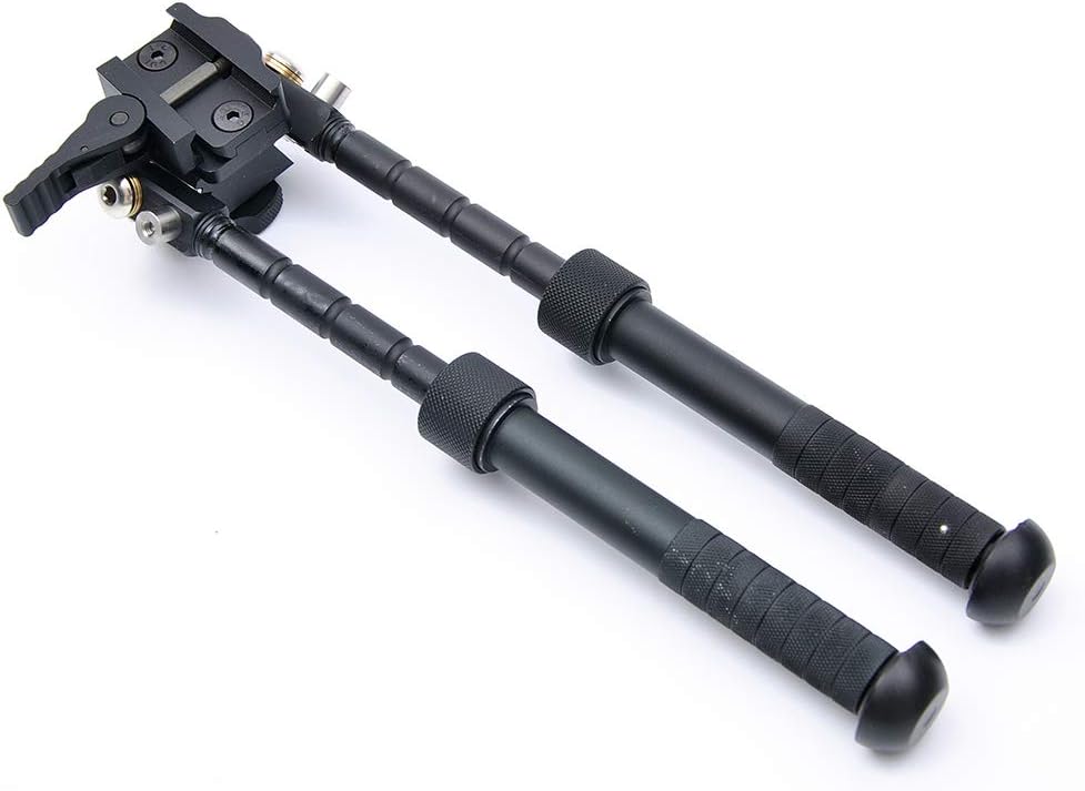 Rifle Bipod for Picatinny Rail 7-10 inch | Quick Release Mount, Hunting Bipod Accessories, Adjustable Legs