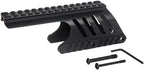 Saddle Scope Mount for Remington 870 & 870 DM 12 Gauge Pump Shotgun, Lightweight Skeleton Side Wall Weight Reduction Optic Base with Picatinny Rail