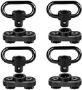 1.25" QD Sling Swivel Mount — M-LOK Quick-Detach Push-Button Attachment