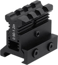 Castellan Adjustable-Height Picatinny Riser Mount — 3-Slot, 0.9–1.2" Rise