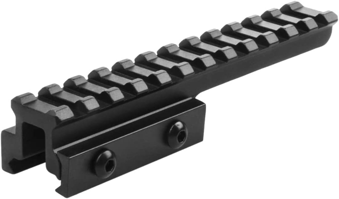 Gears BridgeMount® 5" Long with 12 Slots 0.75" Low Profile Slim Riser Mount
