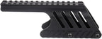 Saddle Scope Mount for Remington 870 & 870 DM 12 Gauge Pump Shotgun, Lightweight Skeleton Side Wall Weight Reduction Optic Base with Picatinny Rail