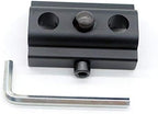 Bipod Sling Stud Adapter — 20mm Picatinny & Weaver Rail Mount (3-Hole)