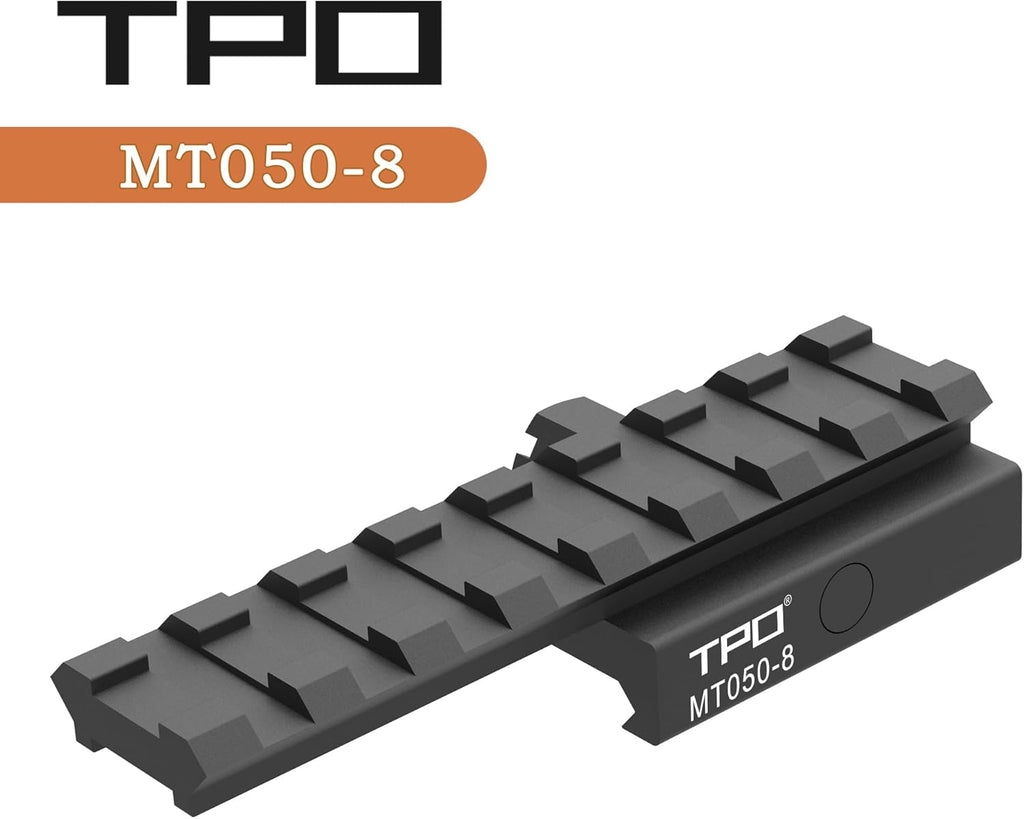 Optics Riser Picatinny Rail Riser for Optics or Red Dot Riser Mount