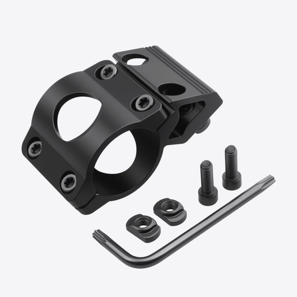 25.4mm Diameter Flashlight Mount 1 inch M Lock Light Mount Compatible with M Lock Rail Systems
