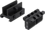 Castellan Adjustable-Height Picatinny Riser Mount — 3-Slot, 0.9–1.2" Rise